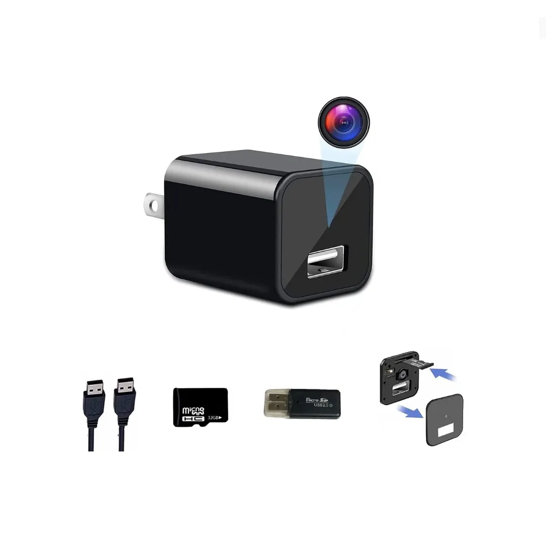 1080P USB Charger Hidden Spy Camera