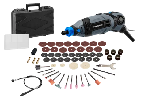 1.2-Amp Rotary Tool with 62 Accessory Attachments and Carrying Case