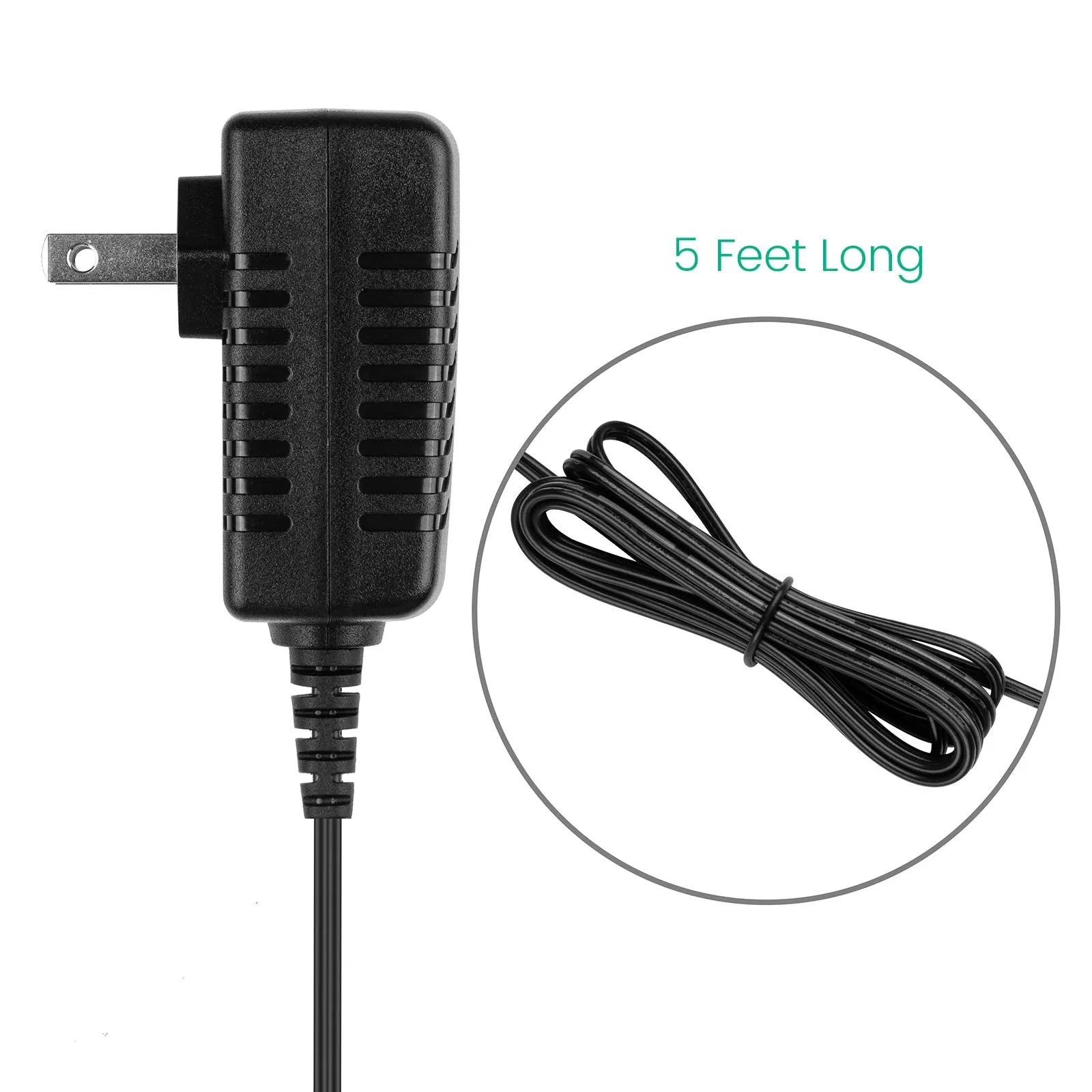 15W Power Cord Replacement for Alexa Dot (3rd Gen / 4th Gen / 5th Gen) - Power Adapter Charger