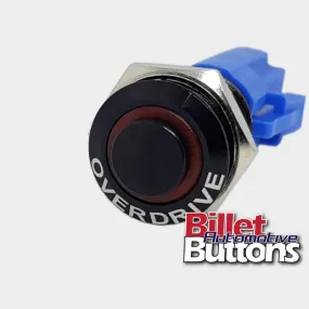 16mm 'OVERDRIVE' Push Button Switch Raised Top LED Small