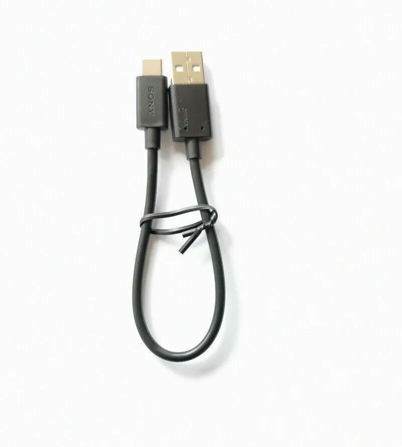 17cm USB Charger Cable Cord for Sony WH-H910N WH-CH510W WH-CH510L Headphones