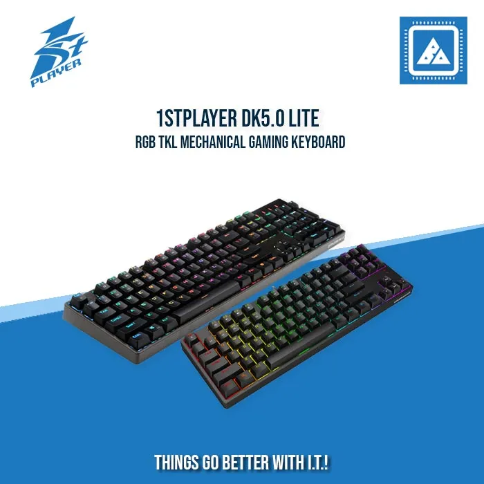 1STPLAYER DK5.0 LITE RGB TKL MECHANICAL GAMING KEYBOARD