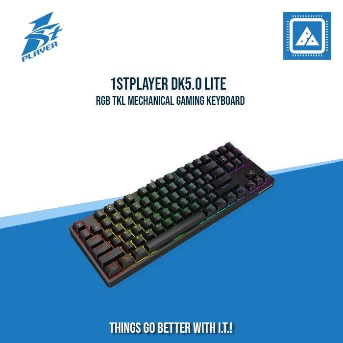 1STPLAYER DK5.0 LITE RGB TKL MECHANICAL GAMING KEYBOARD