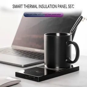 2 In 1 Heating Mug  Wireless Charger