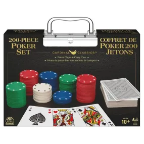 200pc Poker Cardinal Classics