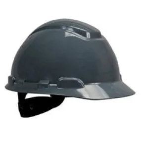 3M™ Hard Hat H-708R, Gray 4-Point Ratchet Suspension, 20 EA/Case