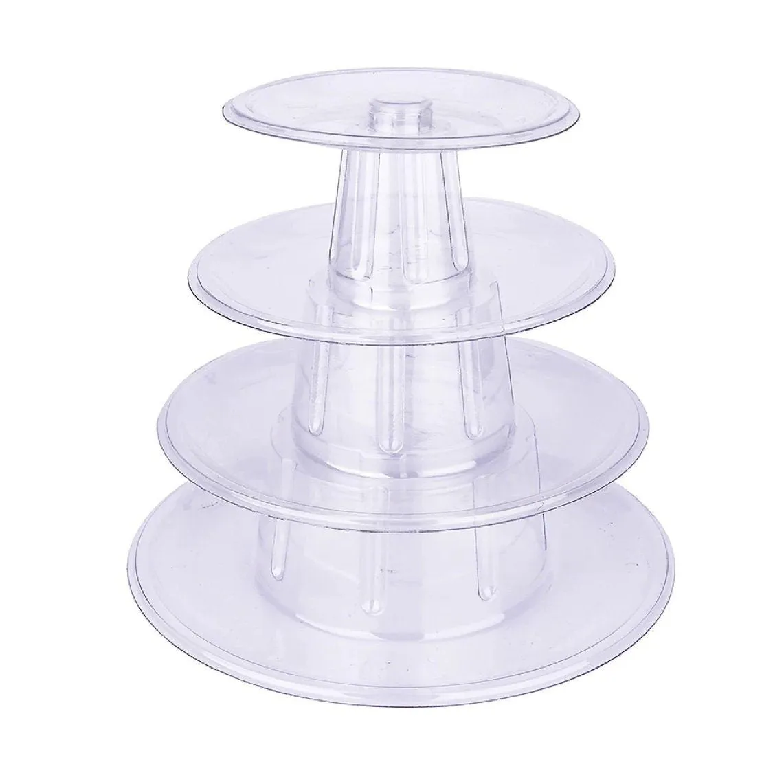 4 Tier Macaron Tower with Protective Case | Adjustable and Reusable