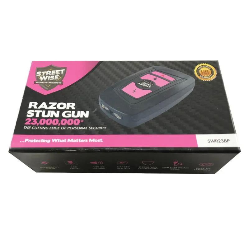 50 Units Razor Stun Gun 23,000,000 Volt Discount Pricing