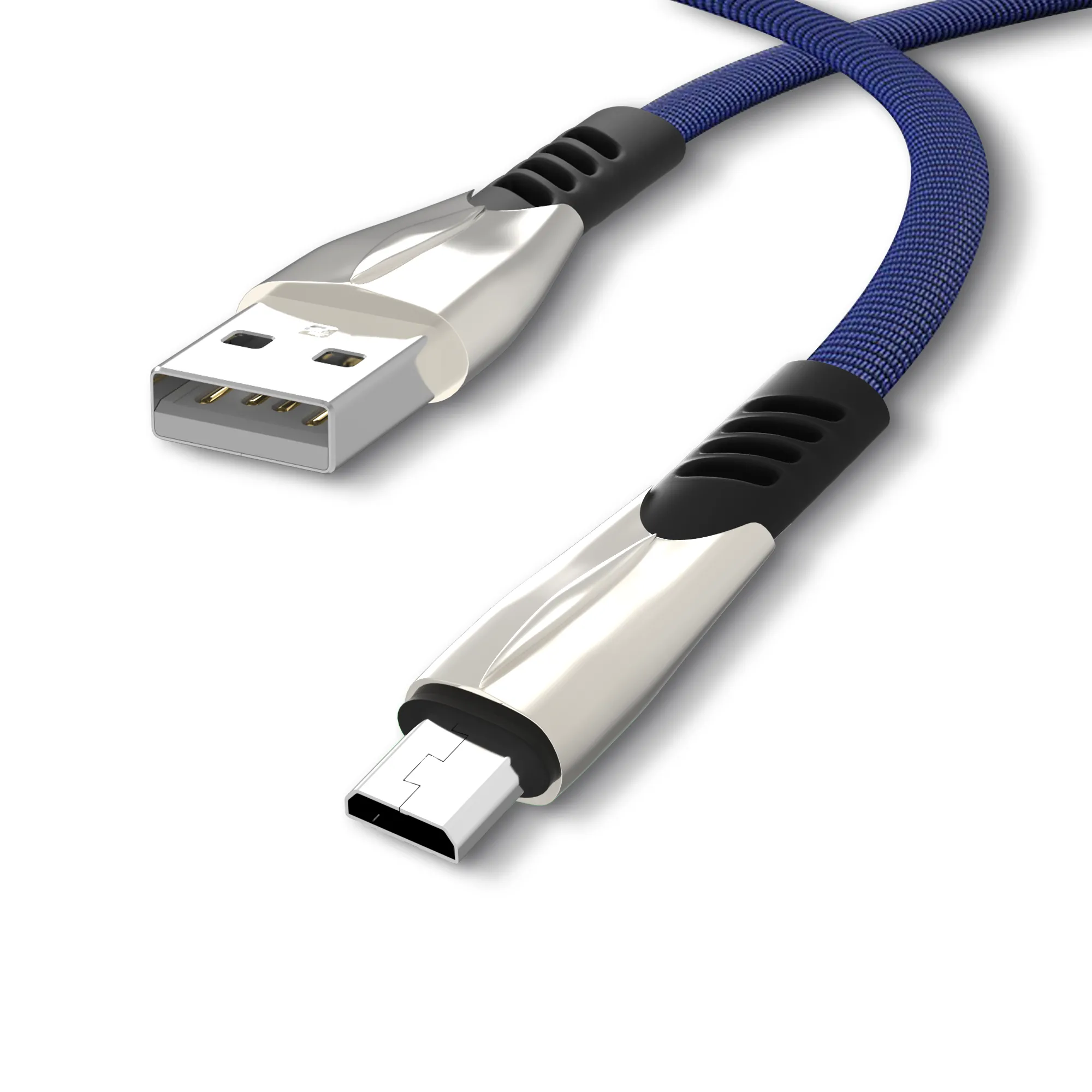 ACB030M Micro USB Flat Braided Charging & Sync Data Cables