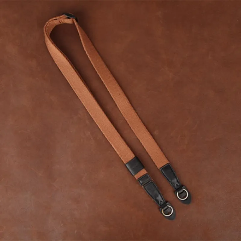 Adjust DSLR Handmade Leather Camera Strap CS164