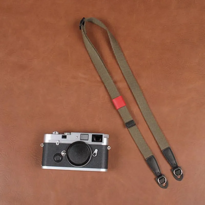 Adjust DSLR Handmade Leather Camera Strap CS164