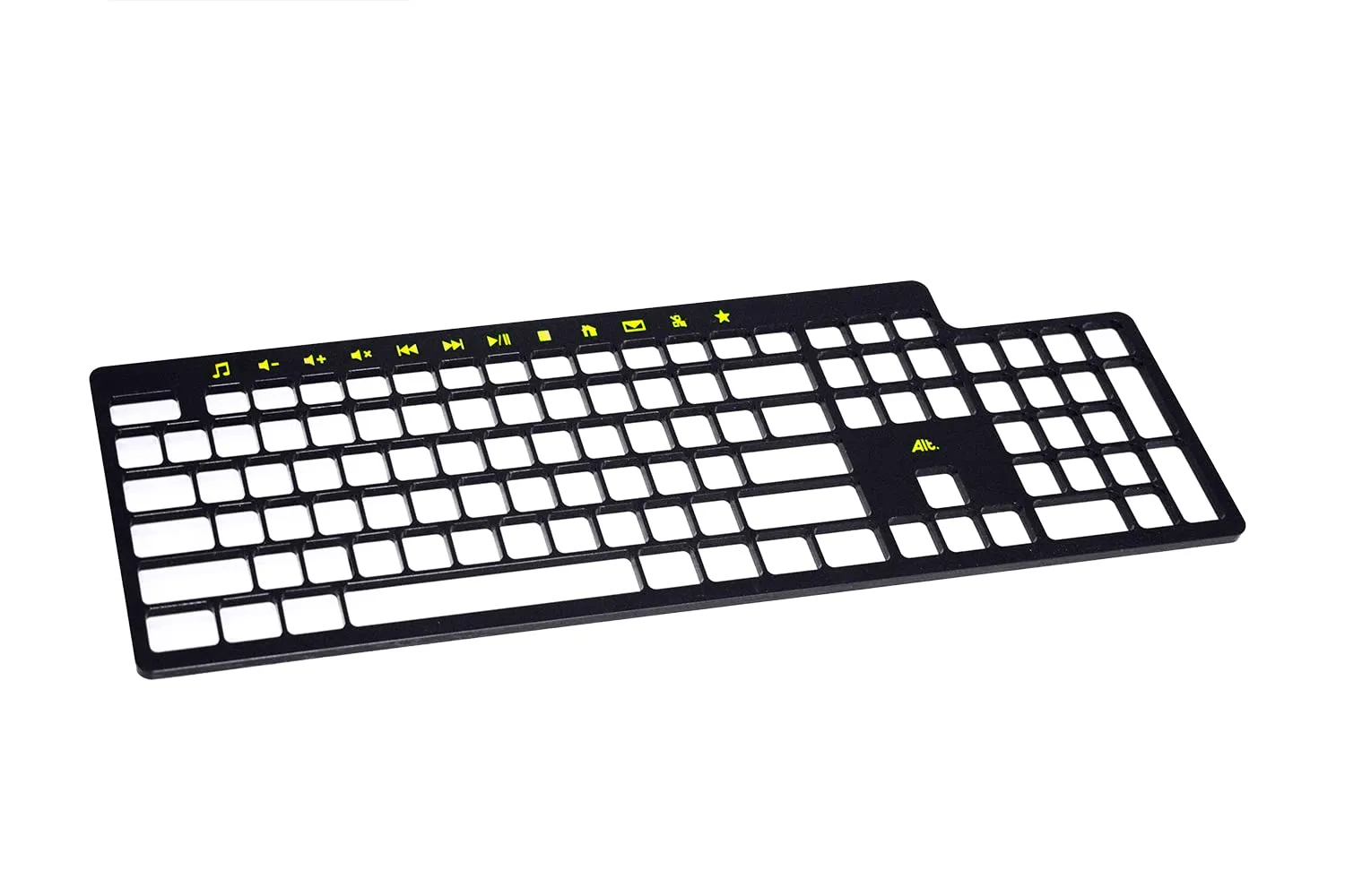 ALT ClearKeys Keyguard Custom Made for Alt ClearKeys Keyboard Large Print for The Visually impaired # 103149