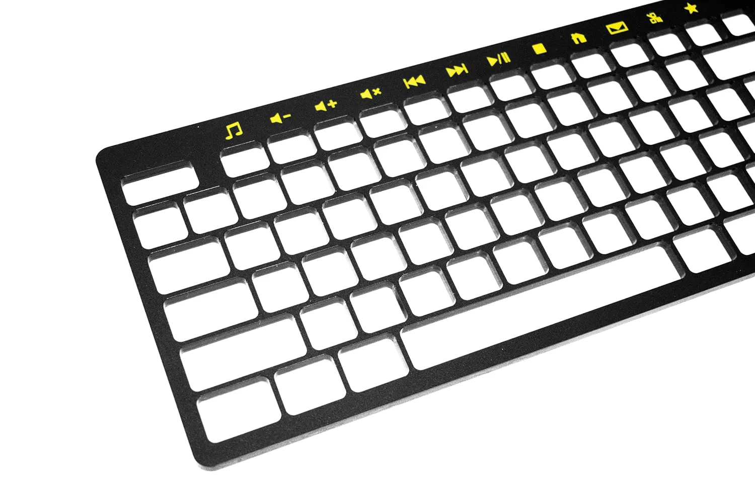 ALT ClearKeys Keyguard Custom Made for Alt ClearKeys Keyboard Large Print for The Visually impaired # 103149