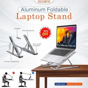 Aluminum Foldable Laptop Stand