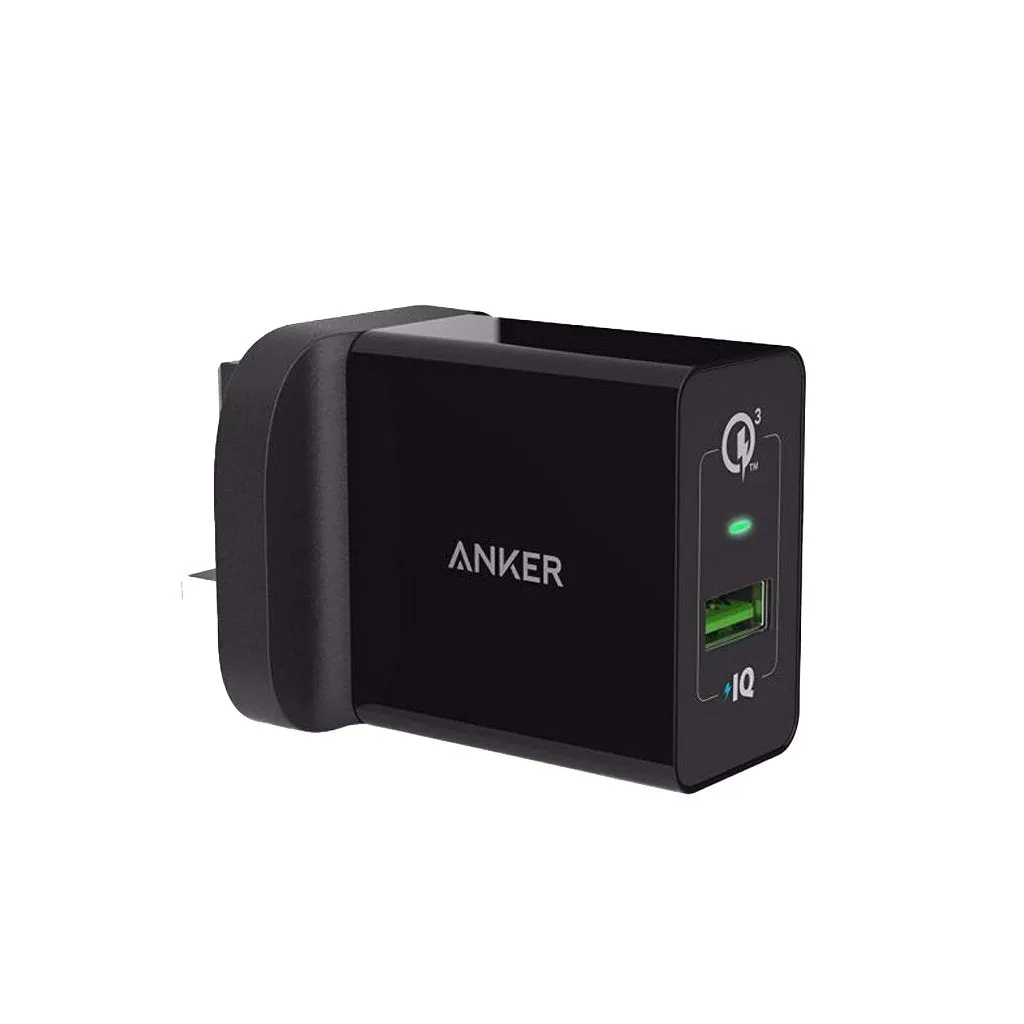 Anker PowerPort  1 with QC3.0 and IQ (Black) ANK-A2013-BK