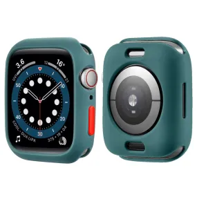 Apple Watch (41mm) candy color button TPU cover - Green / Red