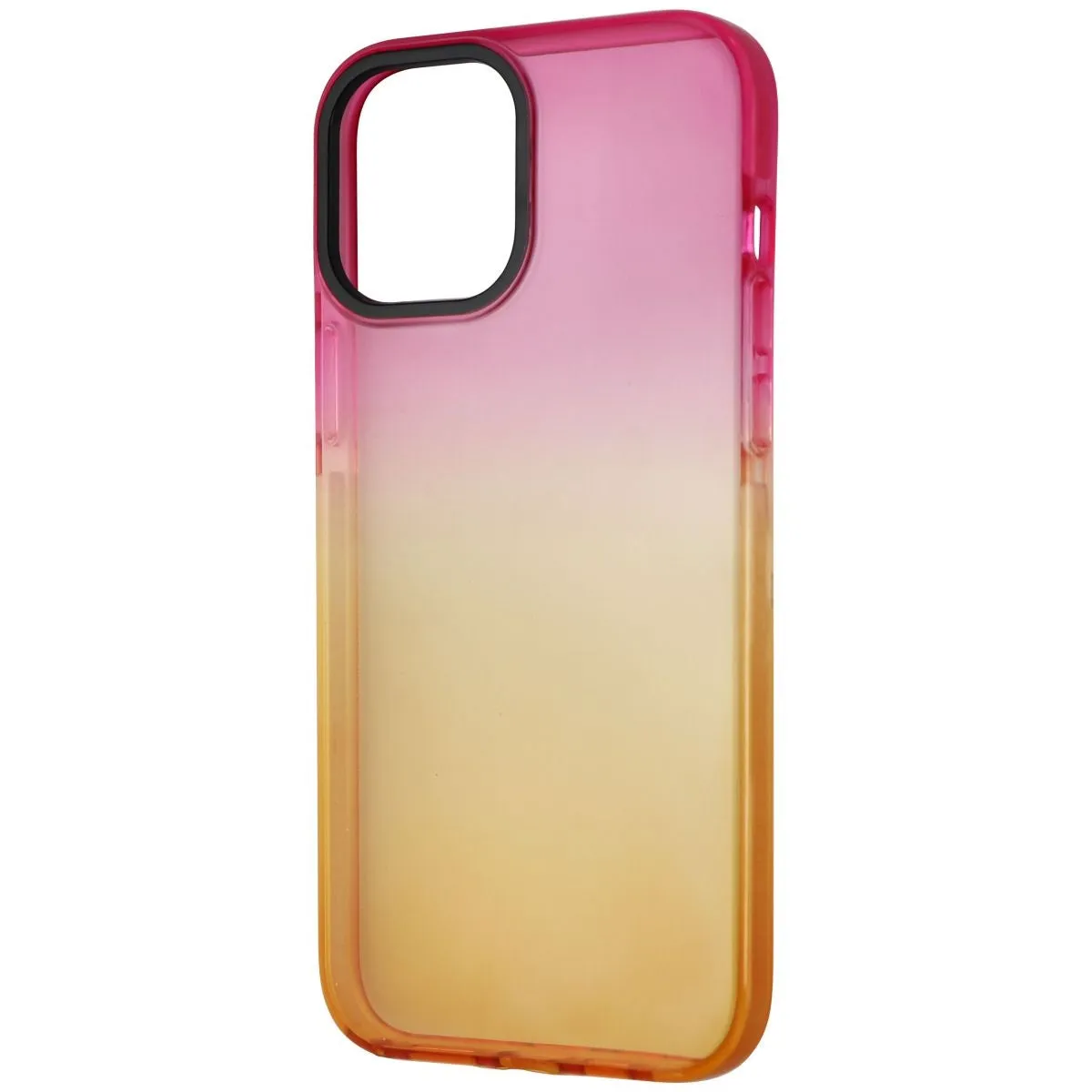 AQA Hard Protective Case for Apple iPhone 12 Pro Max - Pink/Orange