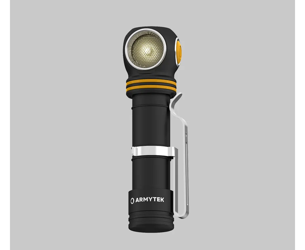 Armytek Elf C2 Micro USB Rechargeable White LED 1100 lumen / TIR 70Â°:120Â° / 1x18650 (incl.)