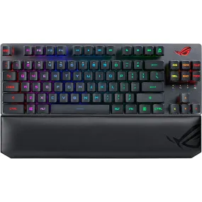 Asus Rog Strix Scope Tenkeyless Deluxe Rx Red Switch Rgb Wireless Keyboard