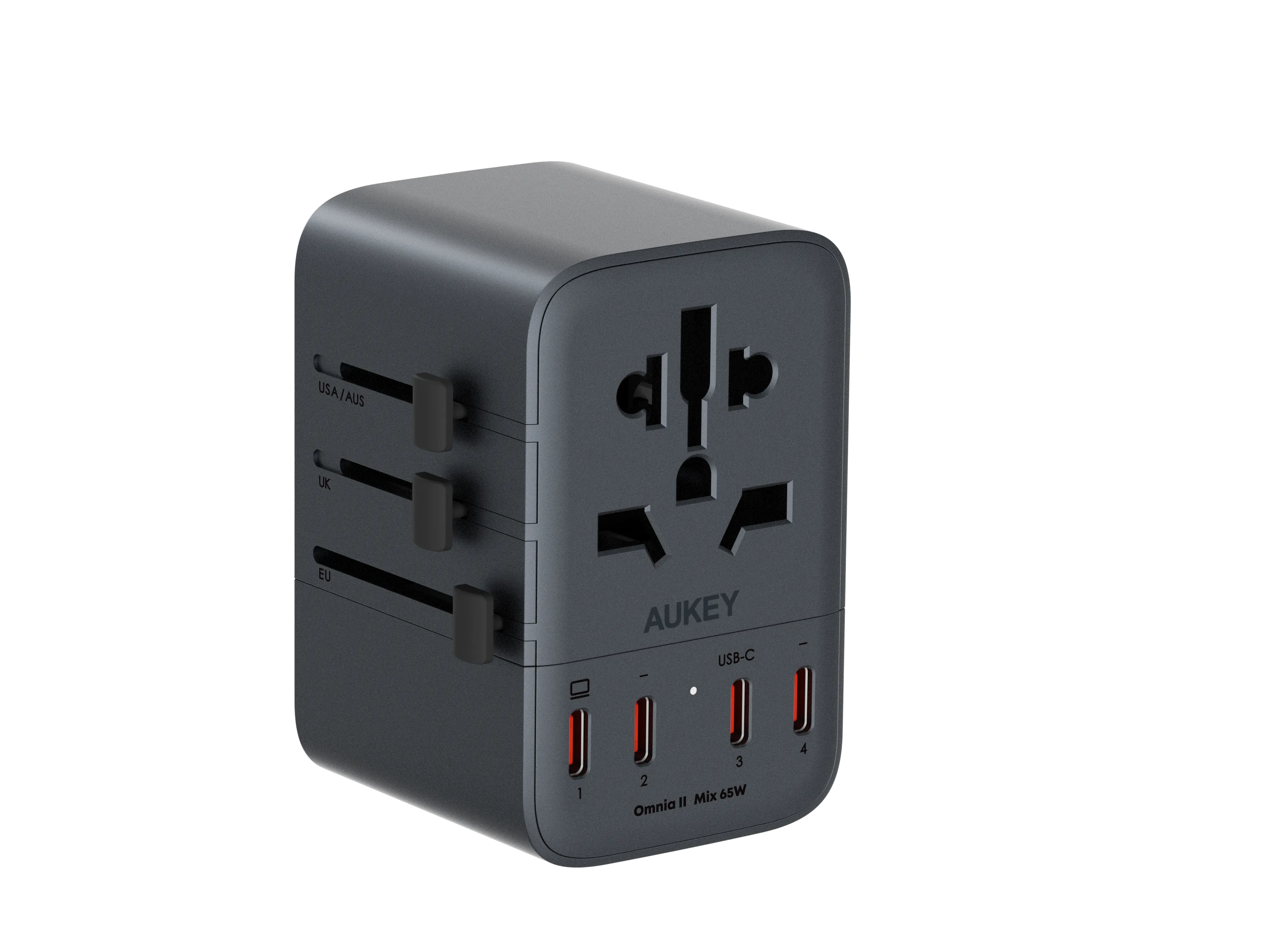 AUKEY PA-TA08A 65W Universal Travel Charger