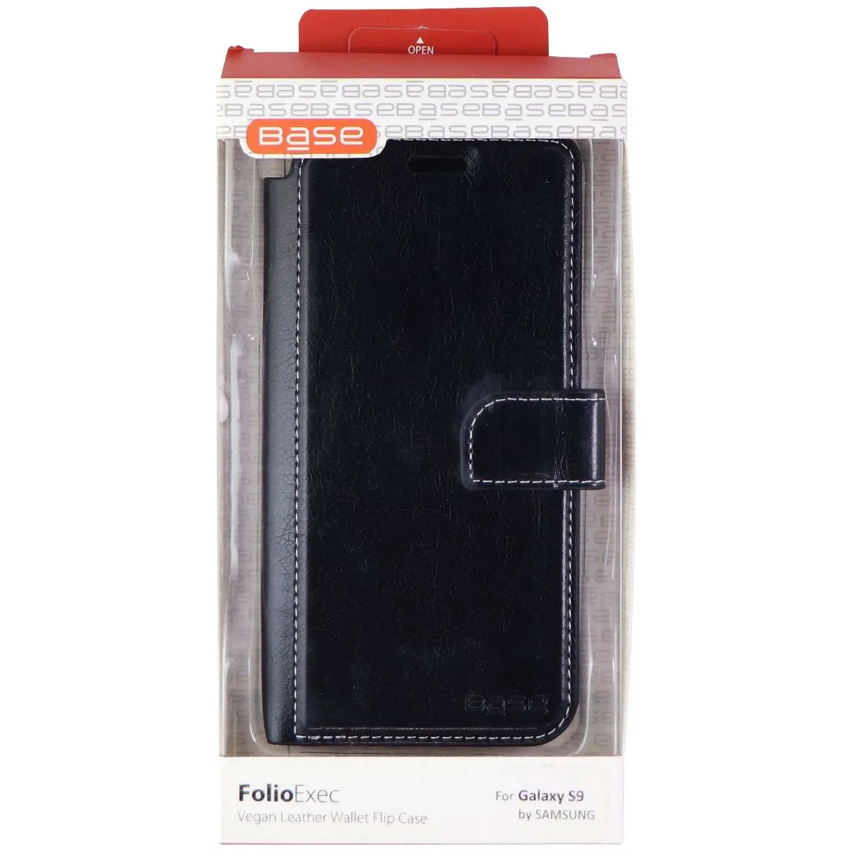 Base Folio Exec Wallet Case for Samsung Galaxy S9 - Black