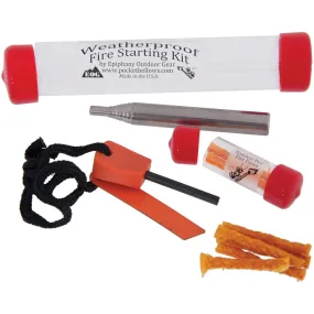 Bellows-Based Fire Starting Kit