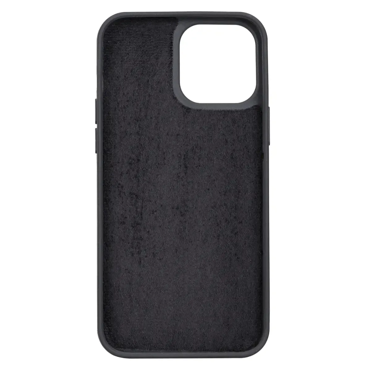 Black Leather Magnetic Case for iPhone 13 Pro Max (RFID)