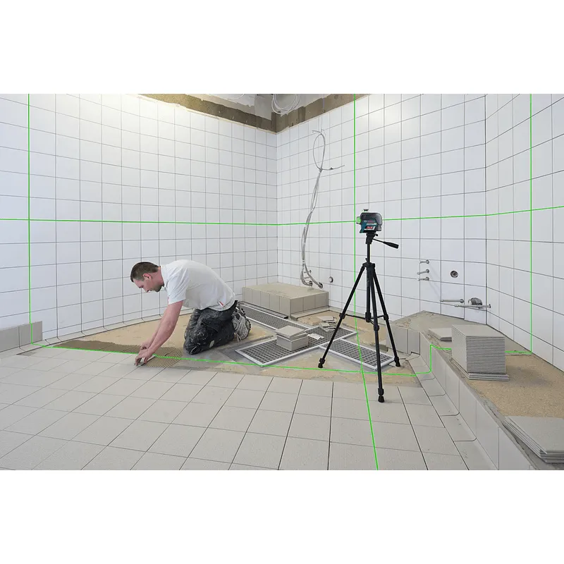 Bosch GLL 3-80 CG Line Laser Level (Green Laser) [3x 360° Lines] (100 meters)