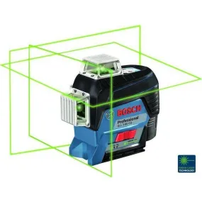 Bosch GLL 3-80 CG Line Laser Level (Green Laser) [3x 360° Lines] (100 meters)