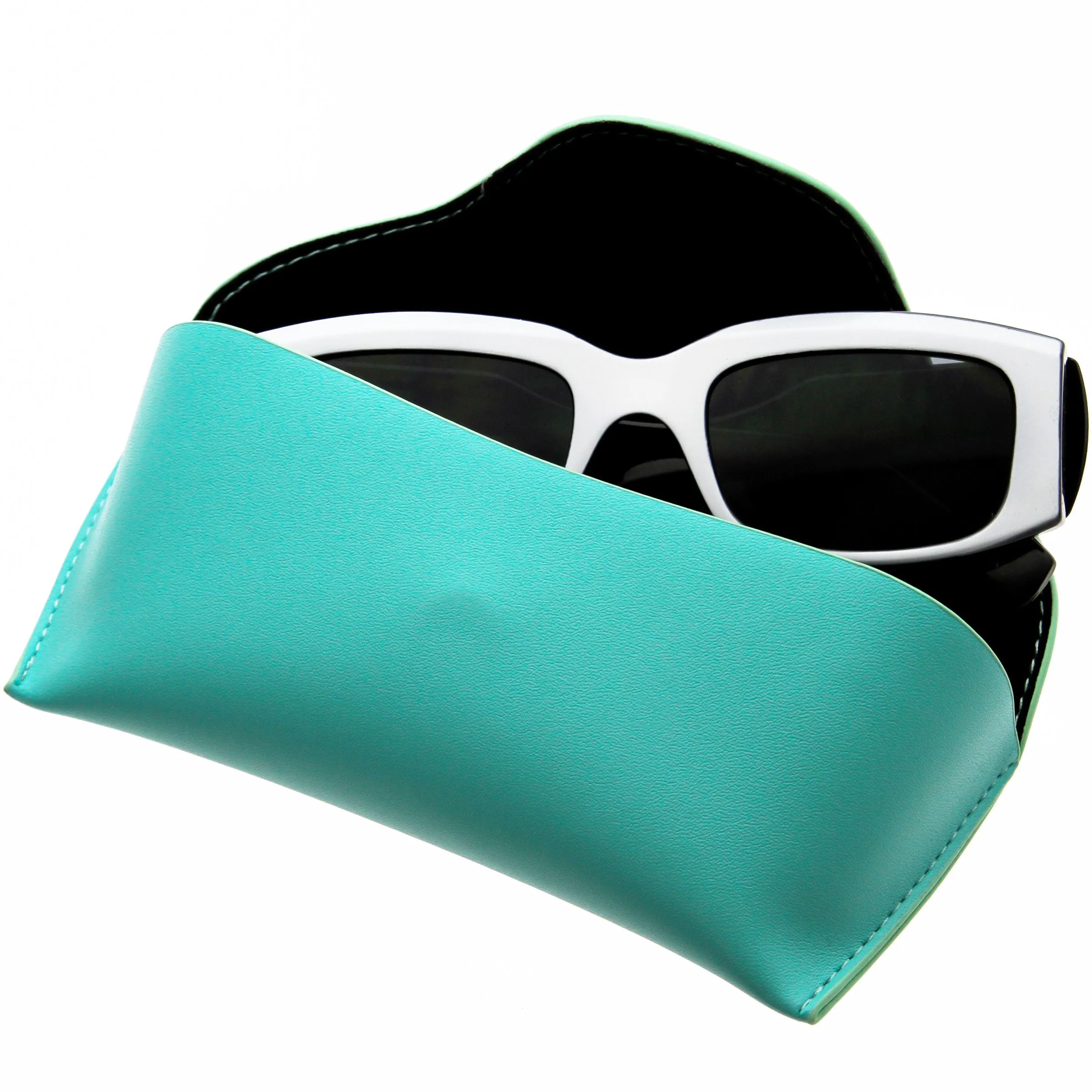 Bright Colored 6.75"  Sunglasses Carrying Case D274