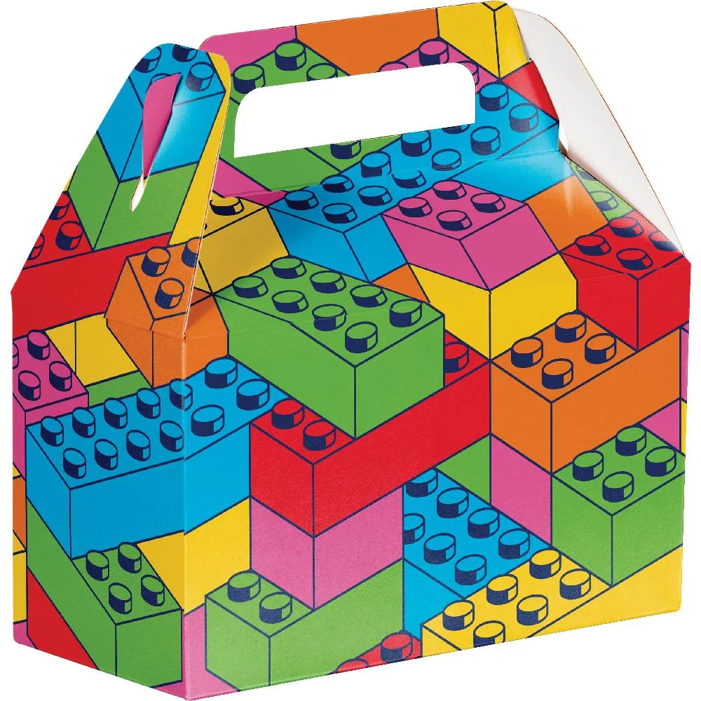 Bulk Block Bash Toy Blocks Party Favor Boxes (Case of 24)