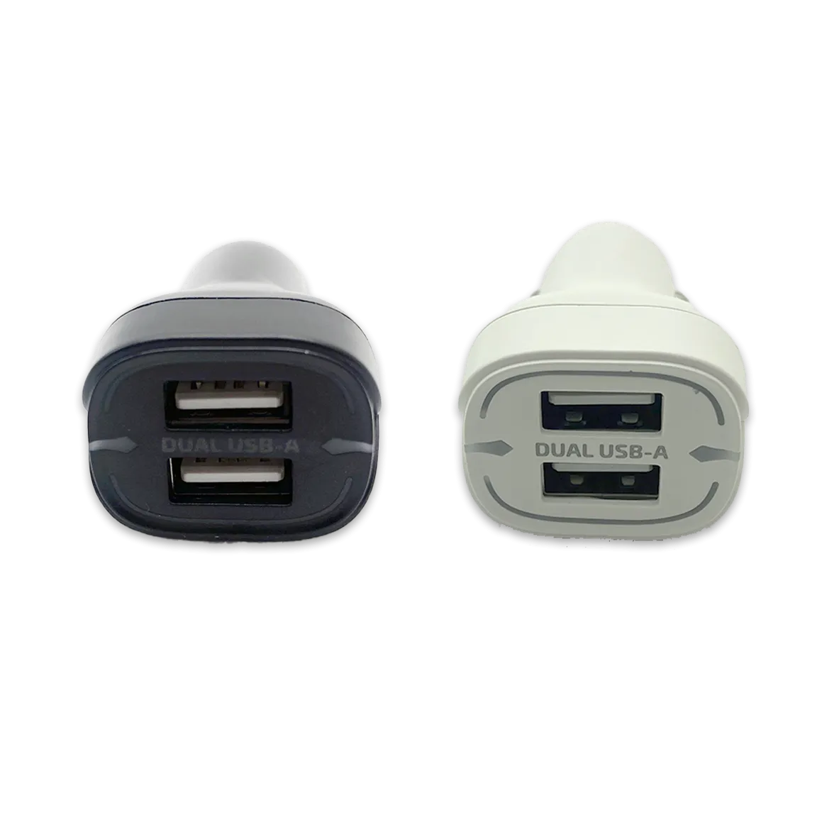 Car Charger with Dual USB Ports 2.4 Amp - 3 Pieces Per Pack 24632