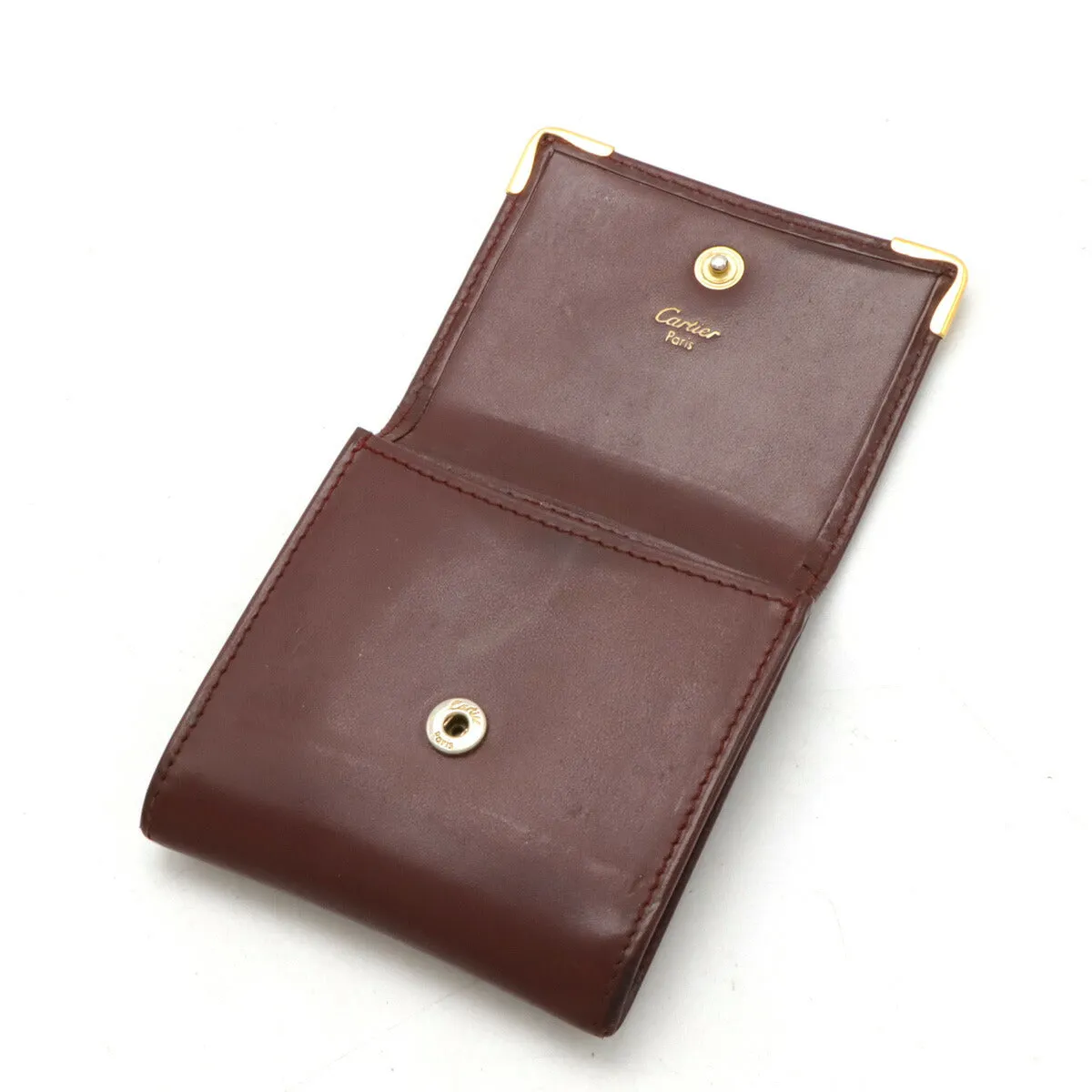 Cartier Must de Cartier Leather Coin Case L3000464