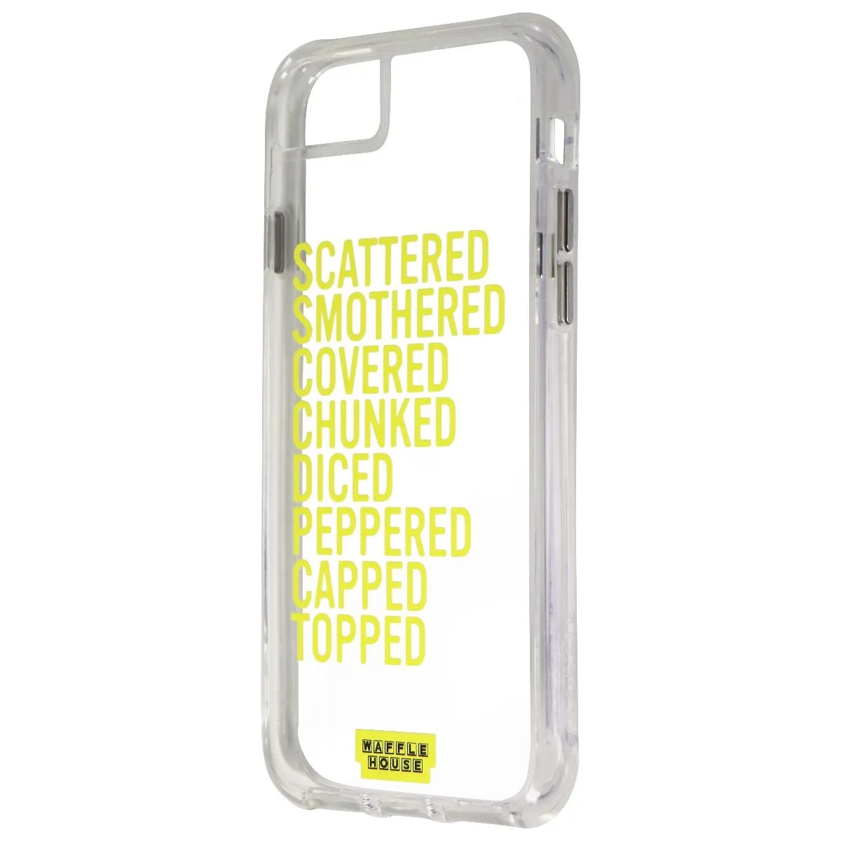 Case-Mate Waffle House Case for iPhone SE (2nd Gen) / 8 / 7 - Hashbrowns Clear