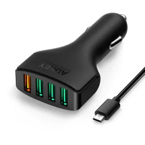 CC-T4 54W 4 Port Usb Qualcomm Quick Charge 2.0 Car Charger