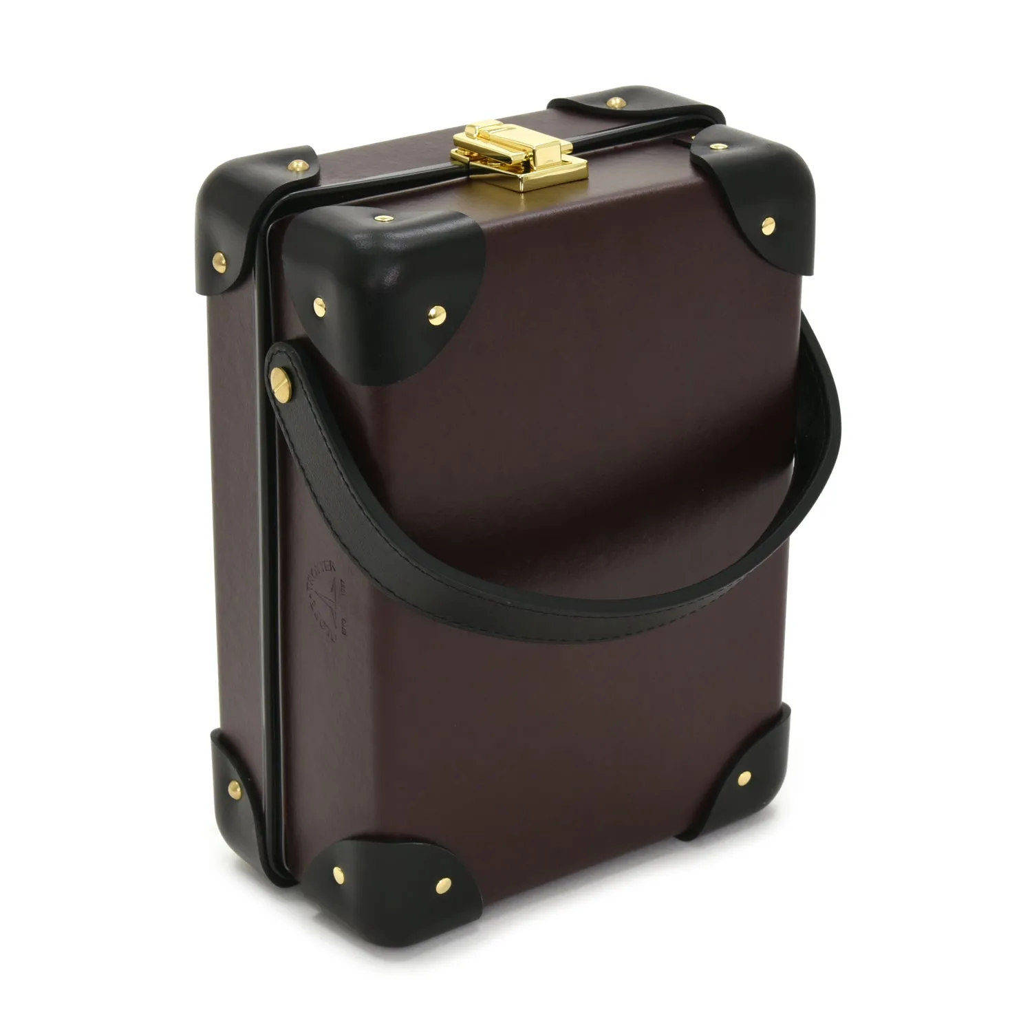 Centenary · 3-Slot Watch Case | Oxblood/Black