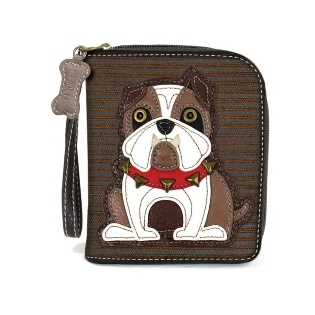 Chala Dog  Zip Around Wallets-Carry your cards in dog gone good style!*