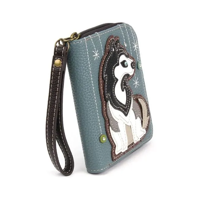 Chala Dog  Zip Around Wallets-Carry your cards in dog gone good style!*