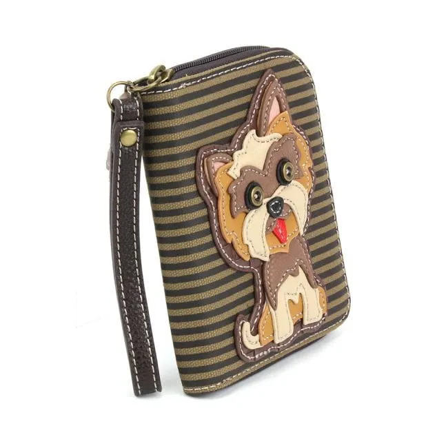 Chala Dog  Zip Around Wallets-Carry your cards in dog gone good style!*