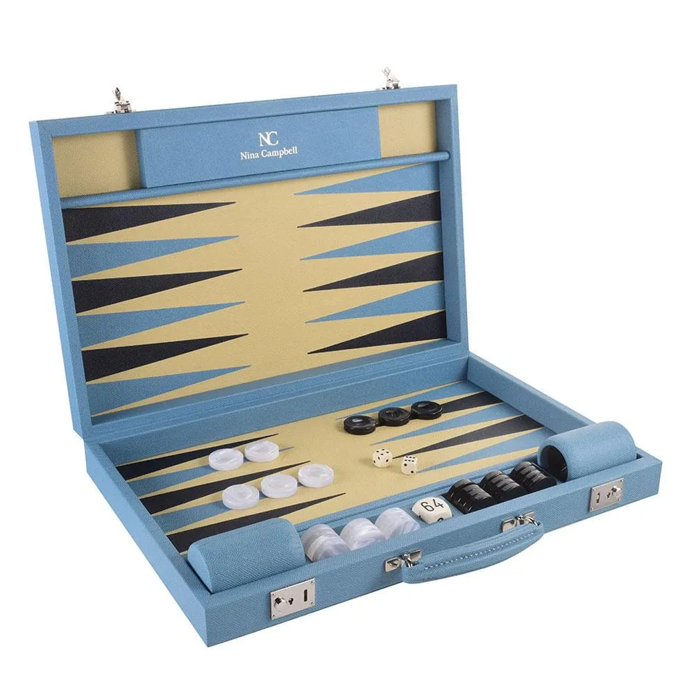 Challenge Backgammon Board Sky/Dauphine