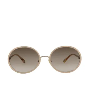 Chloe Round-Frame Metal Sunglasses, Style #  CH0100S-30012459004