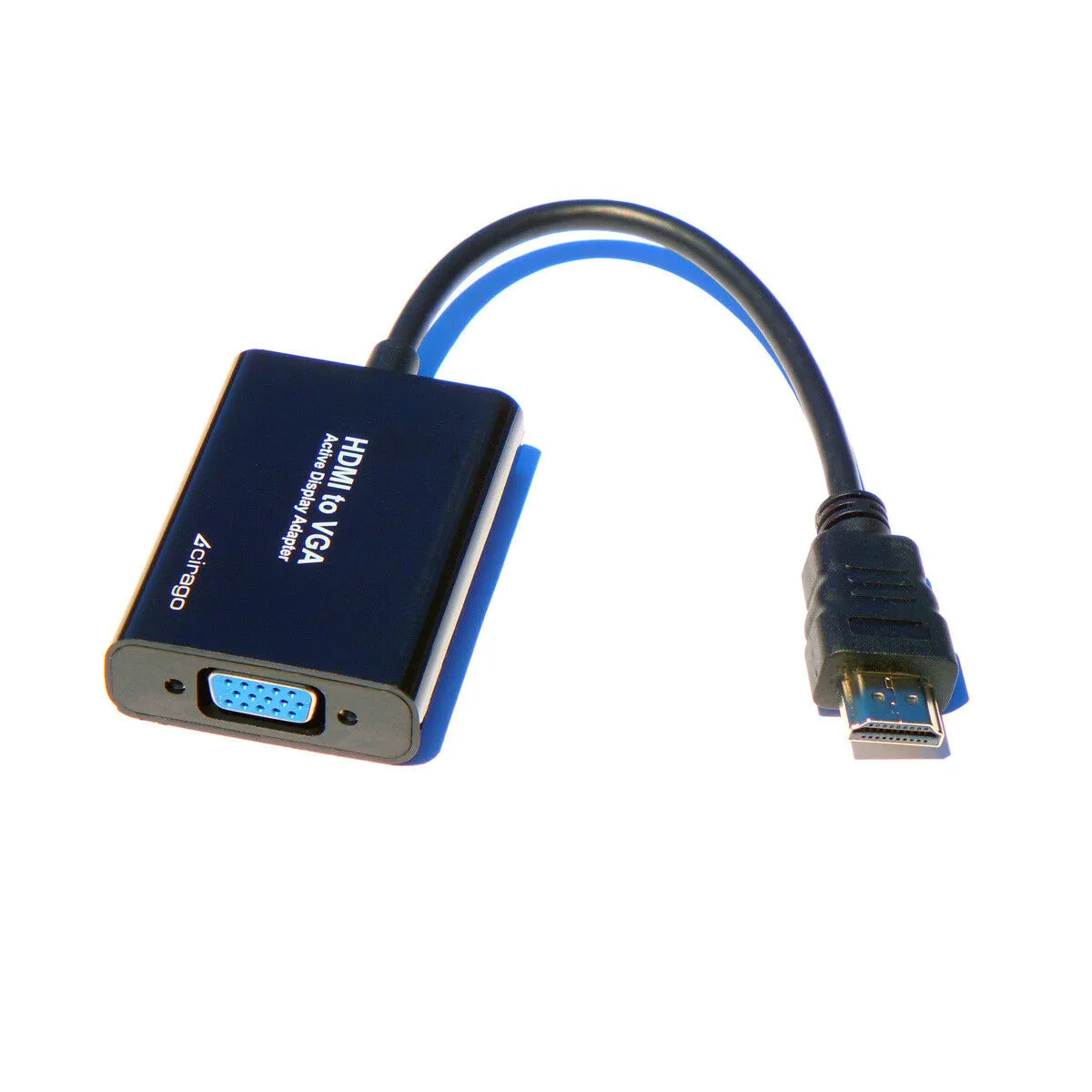 Cirago HDMI to VGA Female 1080P Video Converter Cable Adapter For PC Monitor