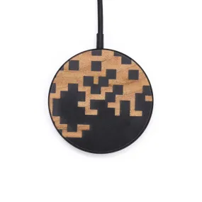 Circle Wood Resin Wireless Charger - Aindrea (Artist Pick, 607042)