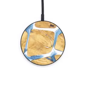 Circle Wood Resin Wireless Charger - Amie (Mosaic, 606973)