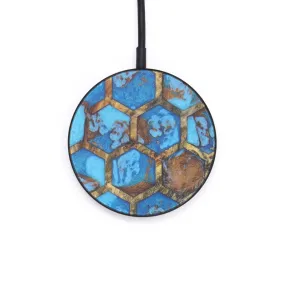 Circle Wood Resin Wireless Charger - Anne (Artist Pick, 607284)