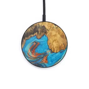 Circle Wood Resin Wireless Charger - Anneliese (Artist Pick, 604030)