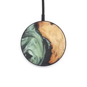 Circle Wood Resin Wireless Charger - Drona (Artist Pick, 608415)