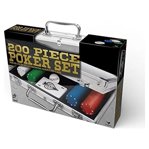 Classic 200 pce Poker Set in Aluminium Case