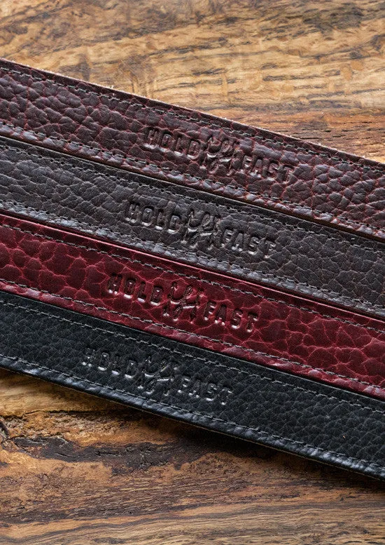 Classic American Bison Leather Neck Strap