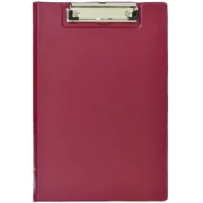 Clip Folder with Low Profile Clip A4 Size PVC Magenta